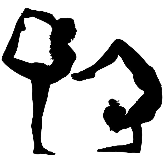 Yoga Silhouette Woman