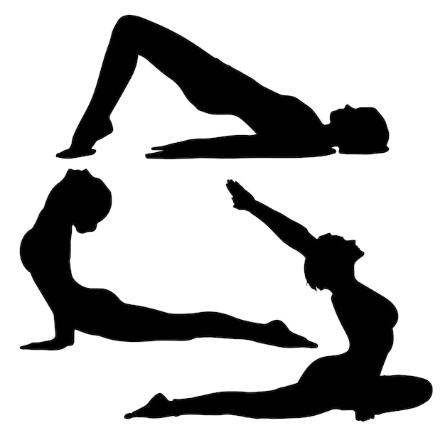 Yoga Silhouette Woman