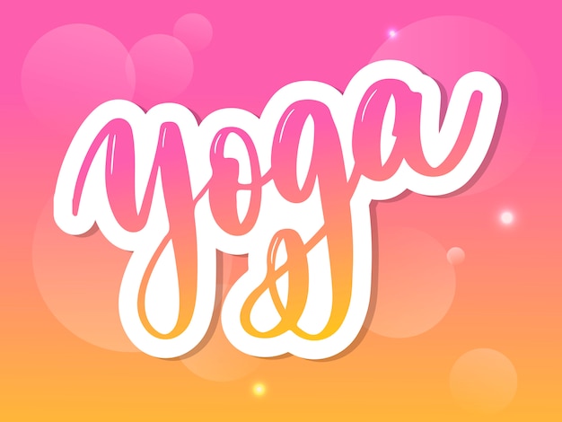 Yoga studio concept logo ontwerp