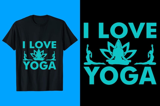 Yoga T Shirt Design