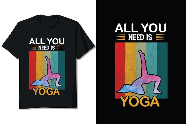 Yoga T-shirt Ontwerp 05