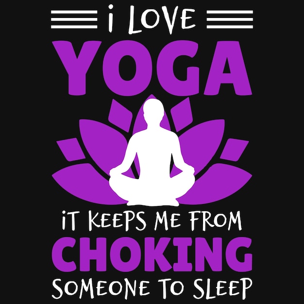 Yoga T-shirt Ontwerp