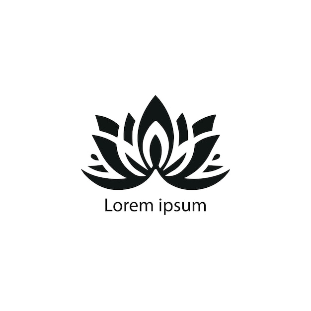 a yoga wellness logo design