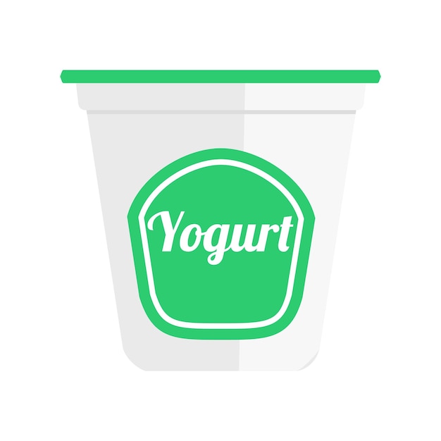 Yogurt Colorful Illustration