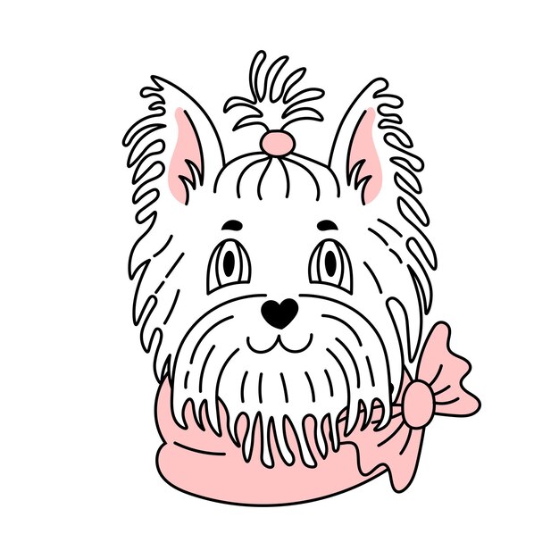 Yorkshire Terrier portrait