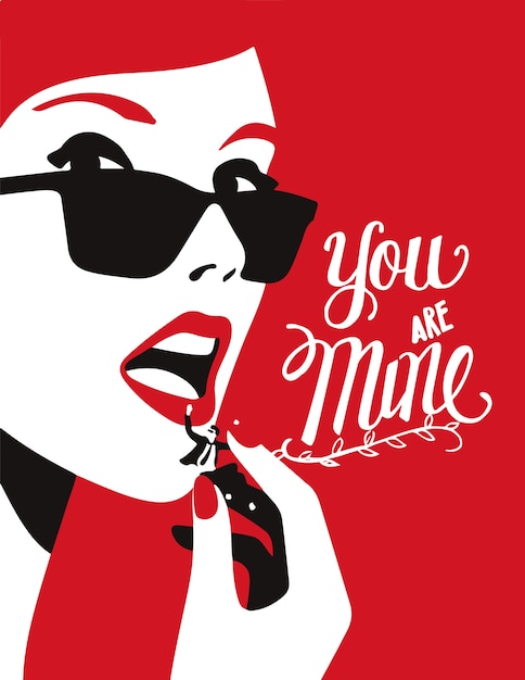 you are mine illustration