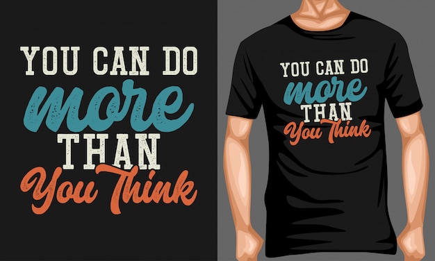 you can do more than you think typography quotes