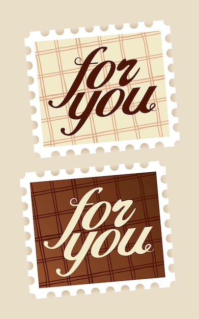 For you postage stamps mockups