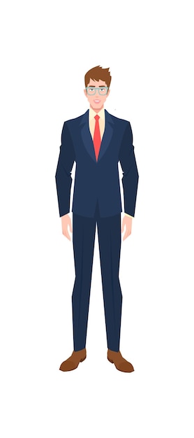 young business man vector