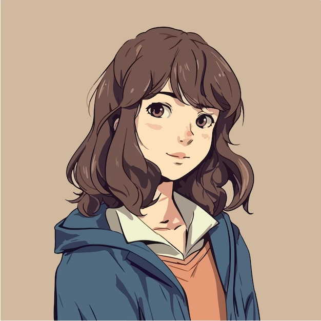 Brown Hair Anime Girl Pfp - Top 20 Brown Hair Anime Girl Pfp, Avatar, Dp,  icon [ HQ ]