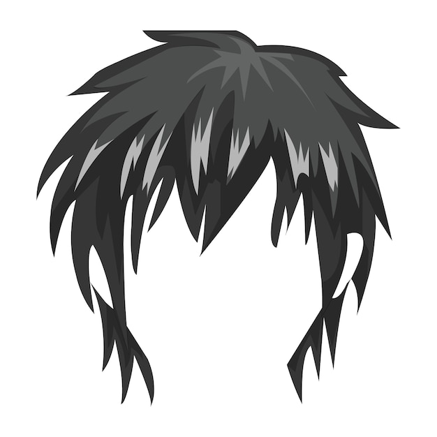 Anime Hair PNG Transparent Images Free Download, Vector Files