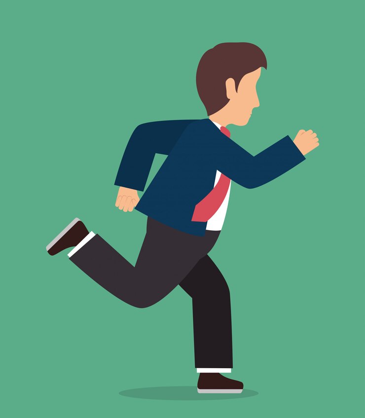 Vector young people male cartoon design