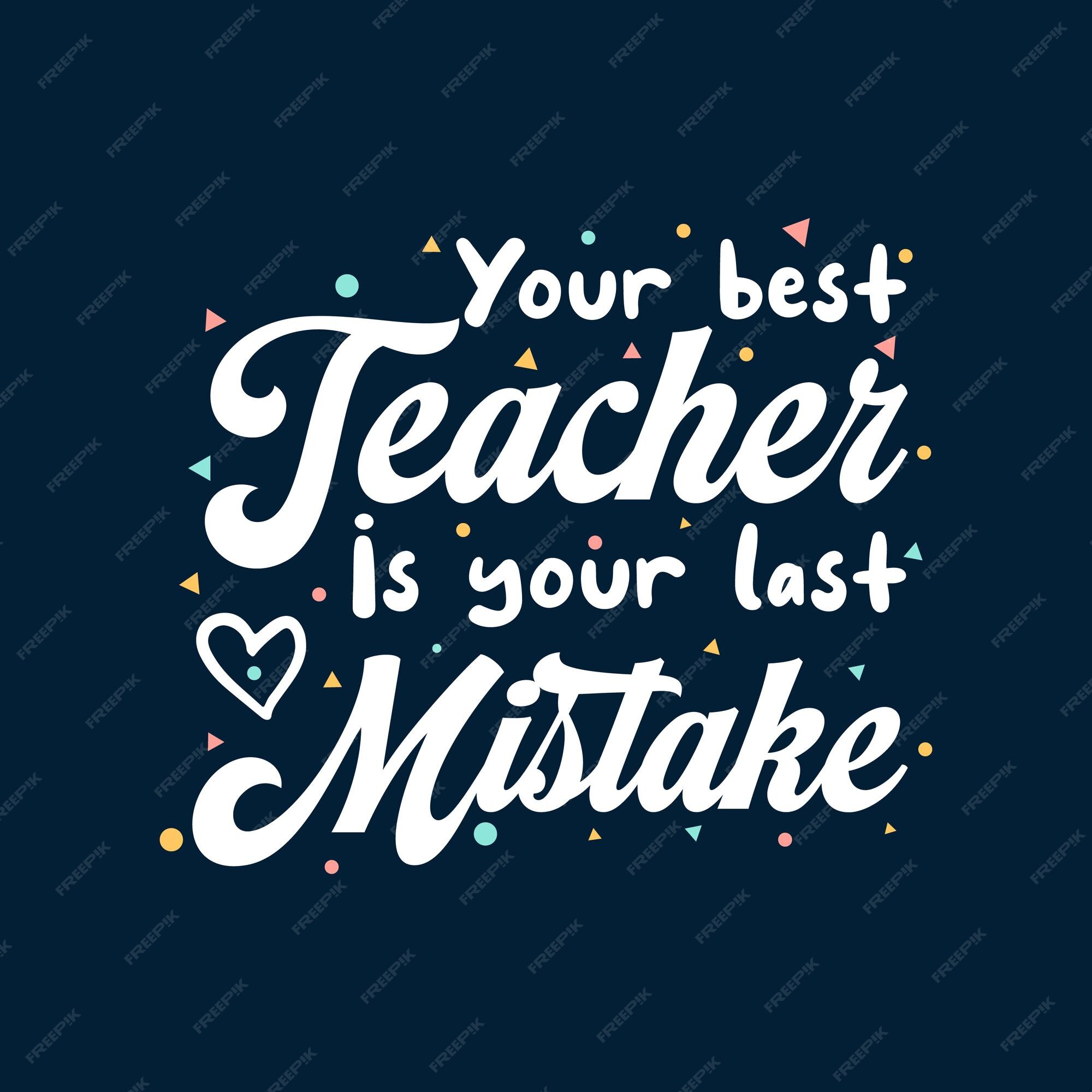 Mistakes and regrets - Gallery Teachers