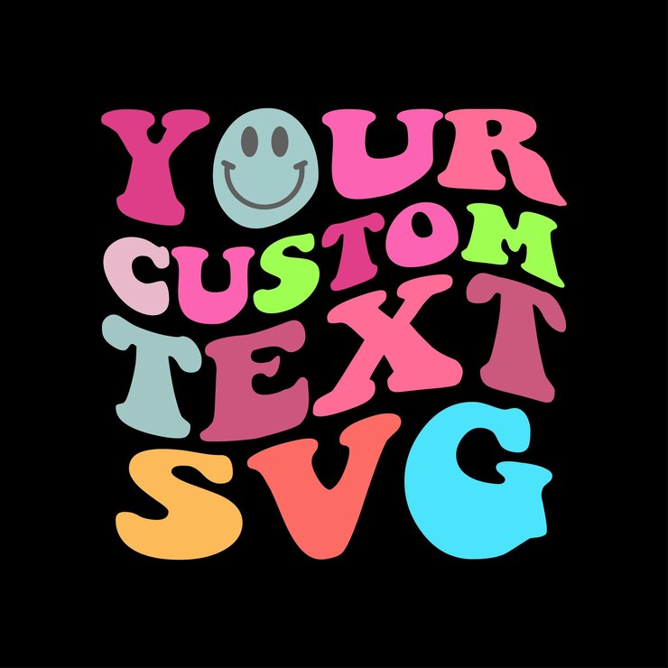 Vector カスタム テキスト svg レトロな t シャツ デザイン
