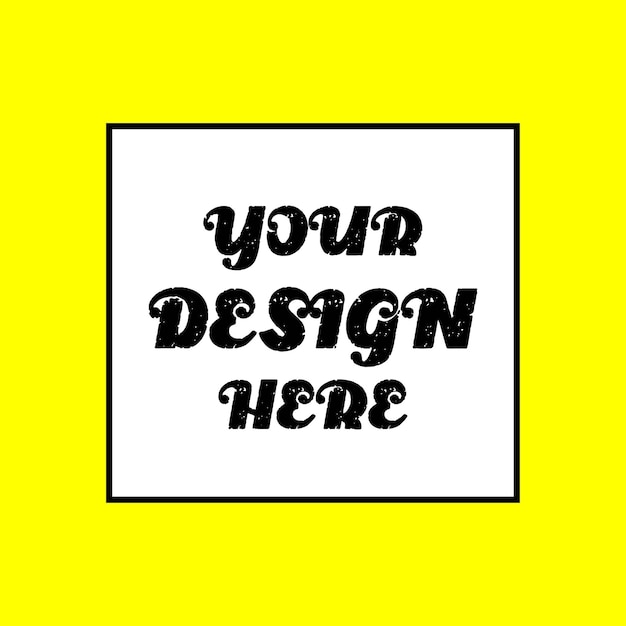 Your design here t shirt design