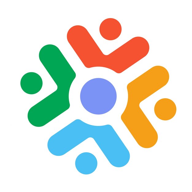 Vector youth day logo