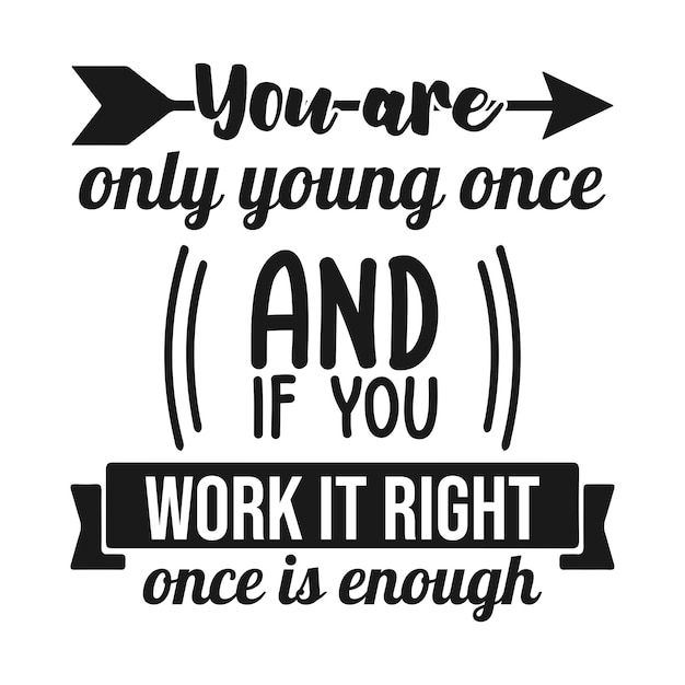 Youth day typography lettering style