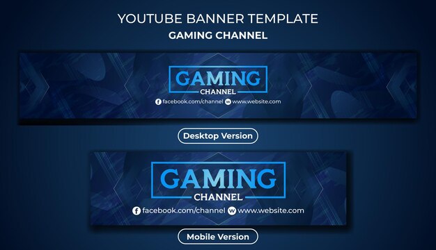 Games and Streaming  Banner - Mediamodifier