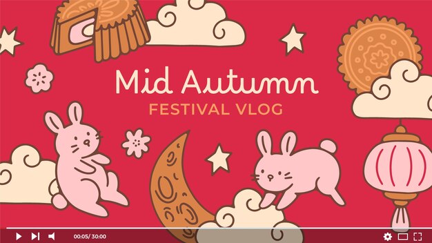 Miniatura di Youtube per la celebrazione del festival cinese di metà autunno