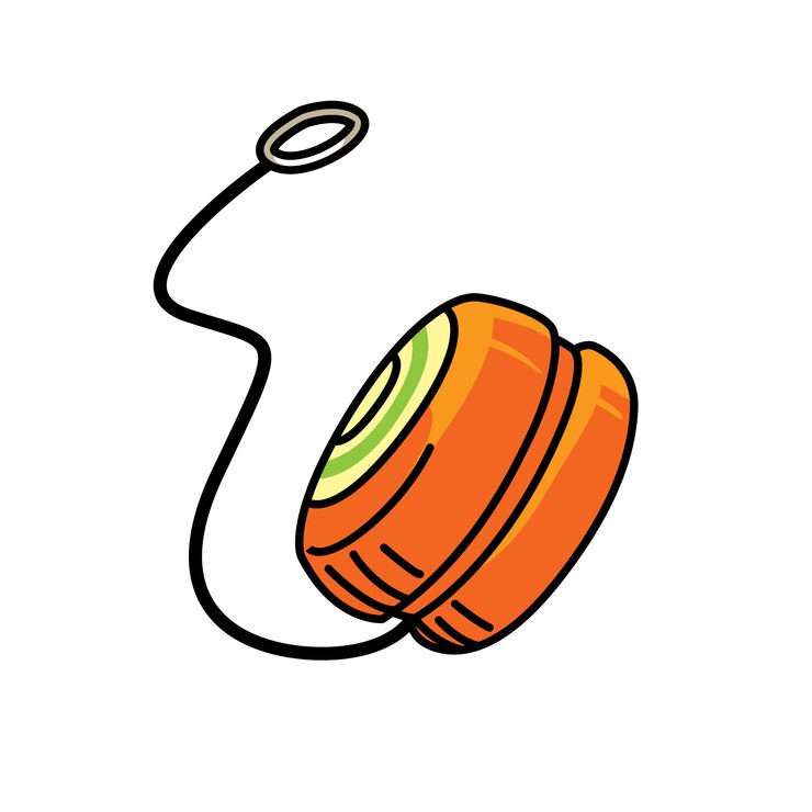 Vector yoyo cartoon