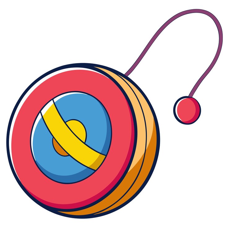 Vector yoyo clipart vector art and illustration