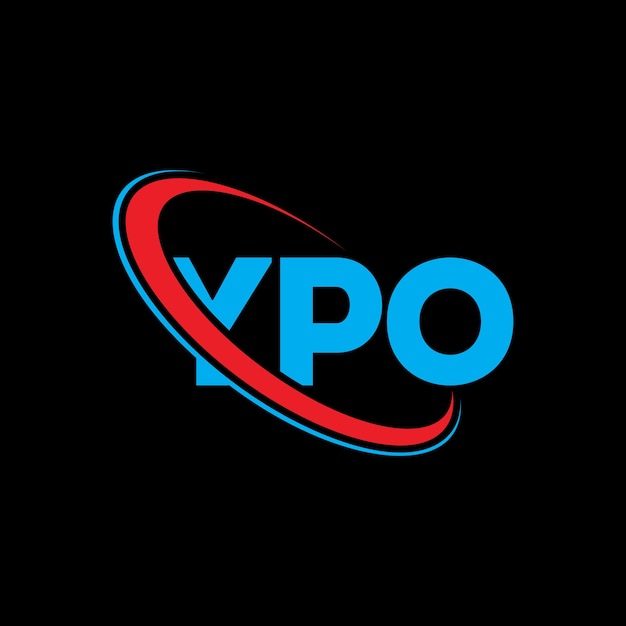 YPO logo YPO letter YPO letter logo design Initials YPO logo linked with circle and uppercase monogram logo YPO typography for technology business and real estate brand