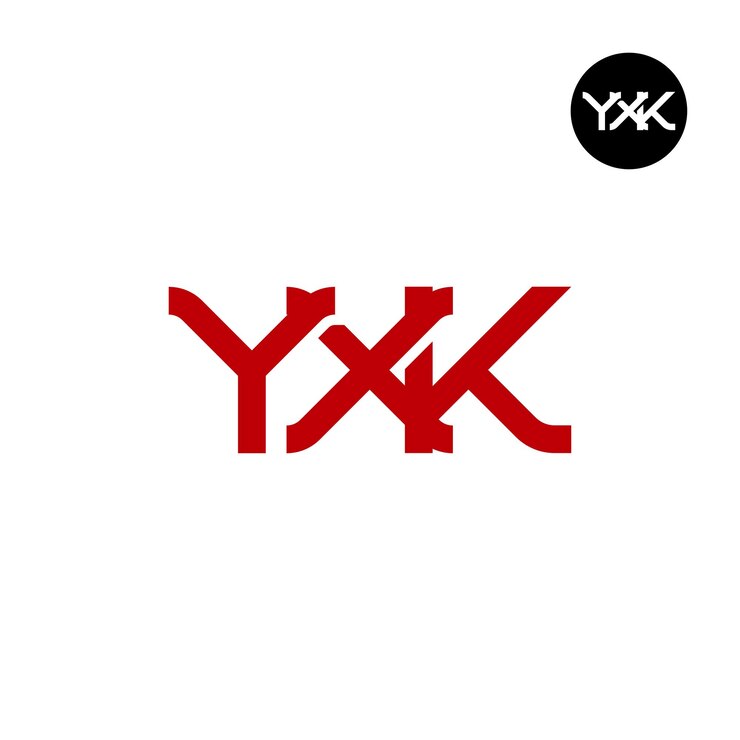 Vector yxk logo letter monogram design