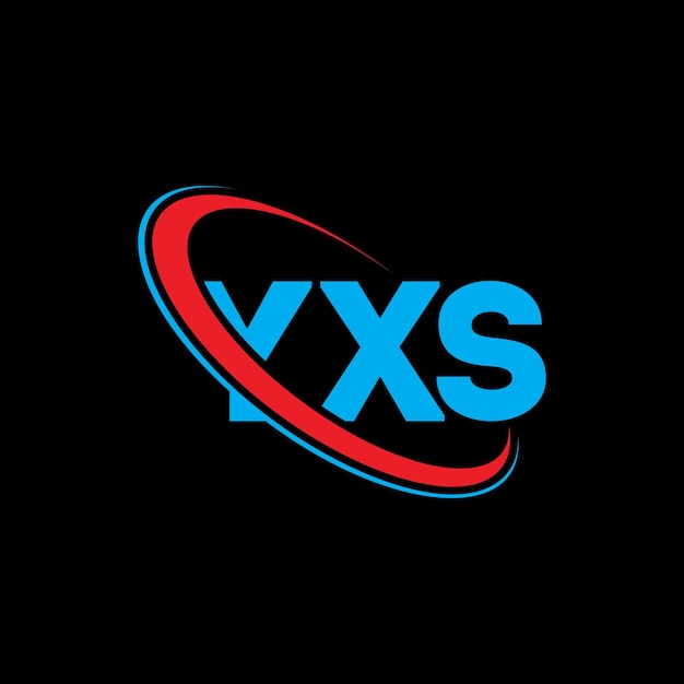 YXS ロゴ YXS LETTER YXS 文字 ロゴデザイン イニシャル YXSロゴ 円と大文字のモノグラムロゴ 技術ビジネスと不動産ブランドのYXSタイポグラフィー