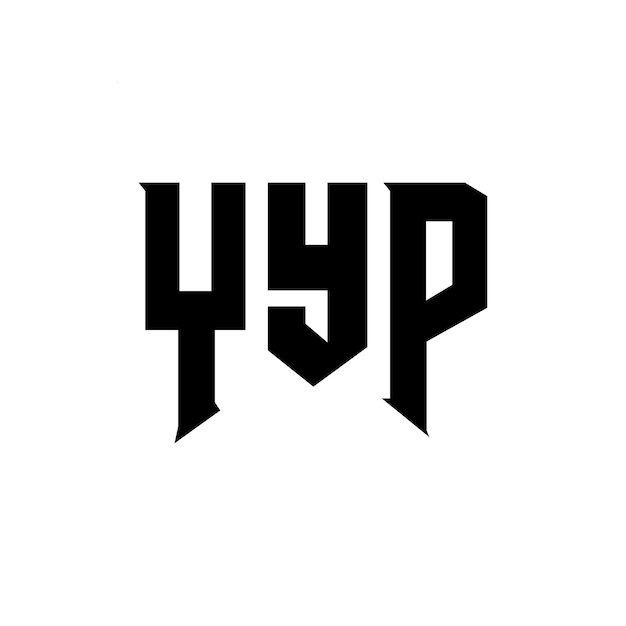 YYP letter logo design for technology company YYP logo design black and white color combination YYP logo YYP vector YYP design YYP icon YYP alphabet YYP typography logo design