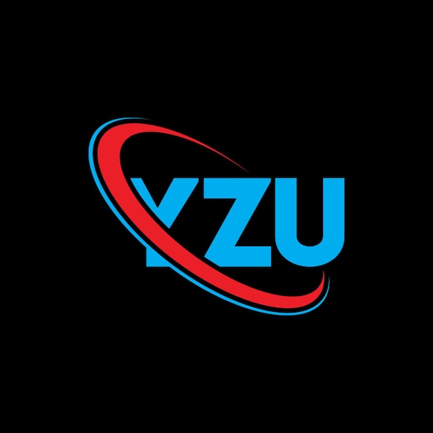 YZUのロゴYZUの文字YZの文字LogoのデザインYZL のイニシャルYZ のロゴ円と大文字のモノグラムLogo YZ のタイポグラフィーテクノロジービジネスと不動産のブランド