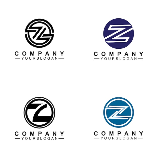 Z brief Logo conceptZ brief creatieve lettertypen monogram pictogram symbool