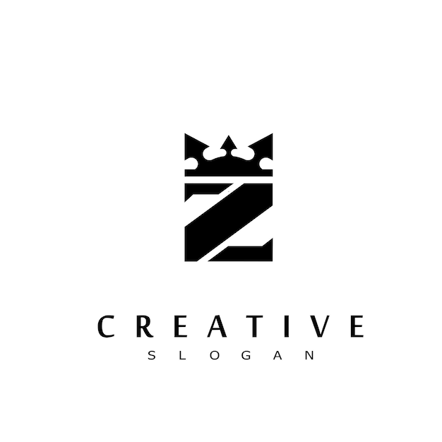 Z king logo royal symbol