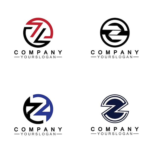 Z Letter Logo conceptZ letter creative fonts monogram icon symbol