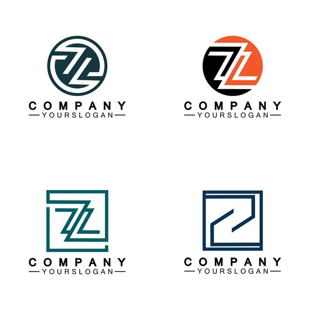 Z Letter Logo conceptZ letter creative fonts monogram icon symbol