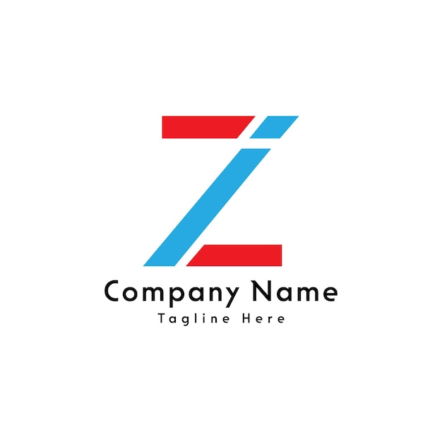 Z letter logo design icon