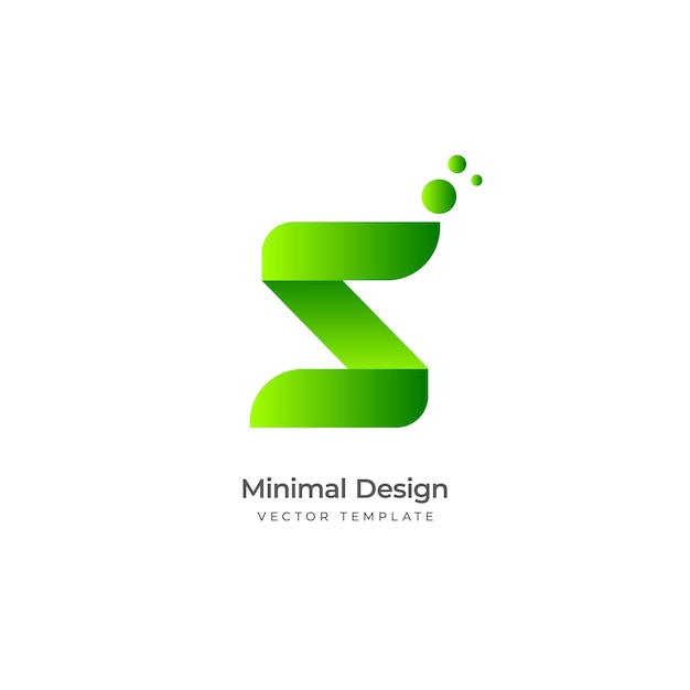 Z letter minimal logo template Vector illustration