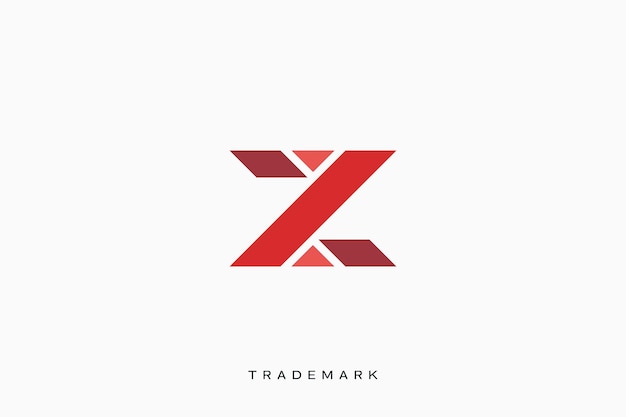Z letter vector logo ontwerp concept monogram icoon handelsmerk creatief