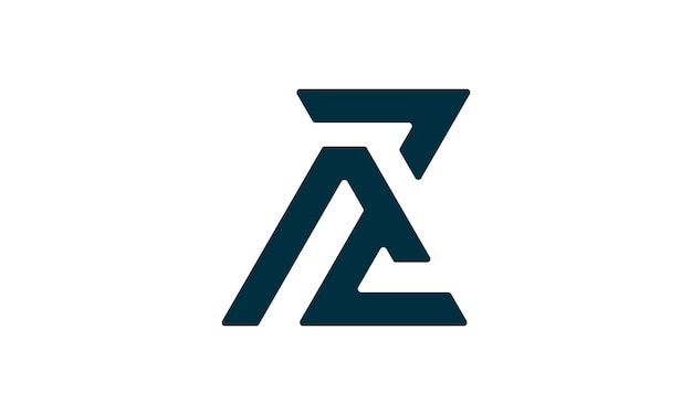Vector a and z monogram logo