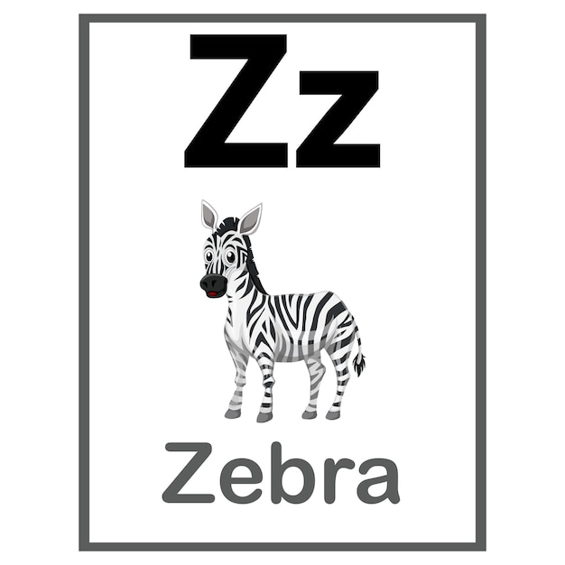 Z voor zebra