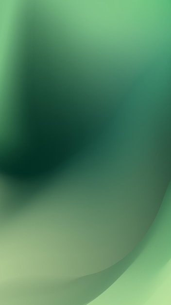 Zachte en natuurlijke abstracte achtergrond met een verticale groene gradiënt