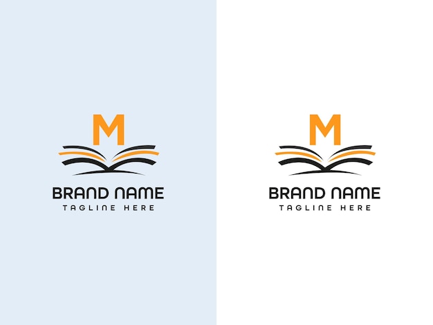 Vector zakelijk boek brief logo ontwerp