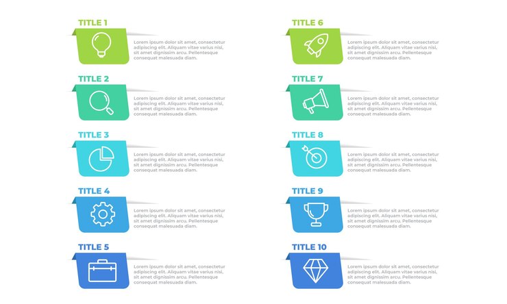 Vector zakelijk infographic sjabloonontwerp