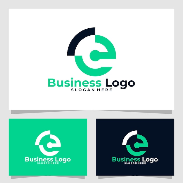 Zakelijk logo vector ontwerpsjabloon