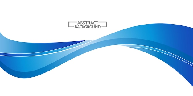 Zakelijke achtergrond met blauwe lijnen. Gradiënt blauwe veelhoek poster