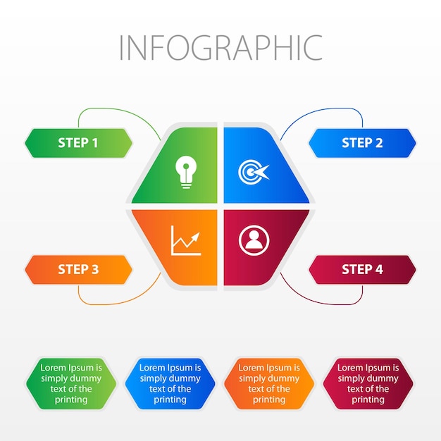 Zakelijke bijeenkomst presentatie Web infographics vector met achtergrond