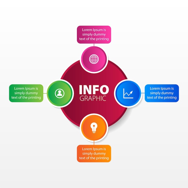 Zakelijke bijeenkomst presentatie Web infographics vector met achtergrond