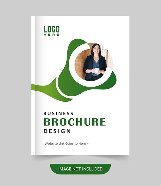 Zakelijke brochure cover ontwerpsjabloon