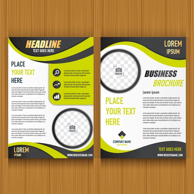 Zakelijke Brochure-sjabloon