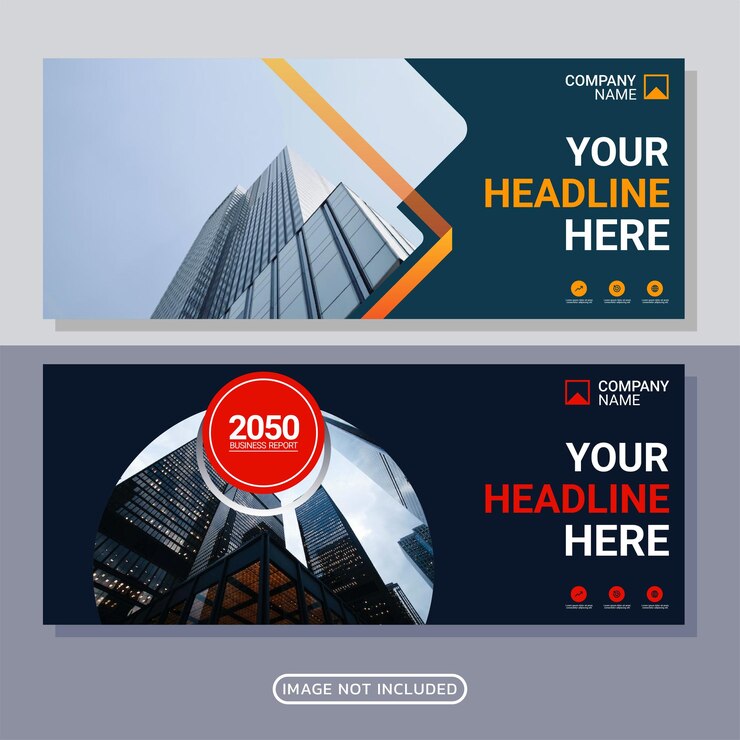 Zakelijke Facebook cover ontwerpsjabloon