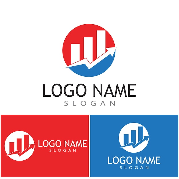 Zakelijke financiën professionele logo sjabloon vector